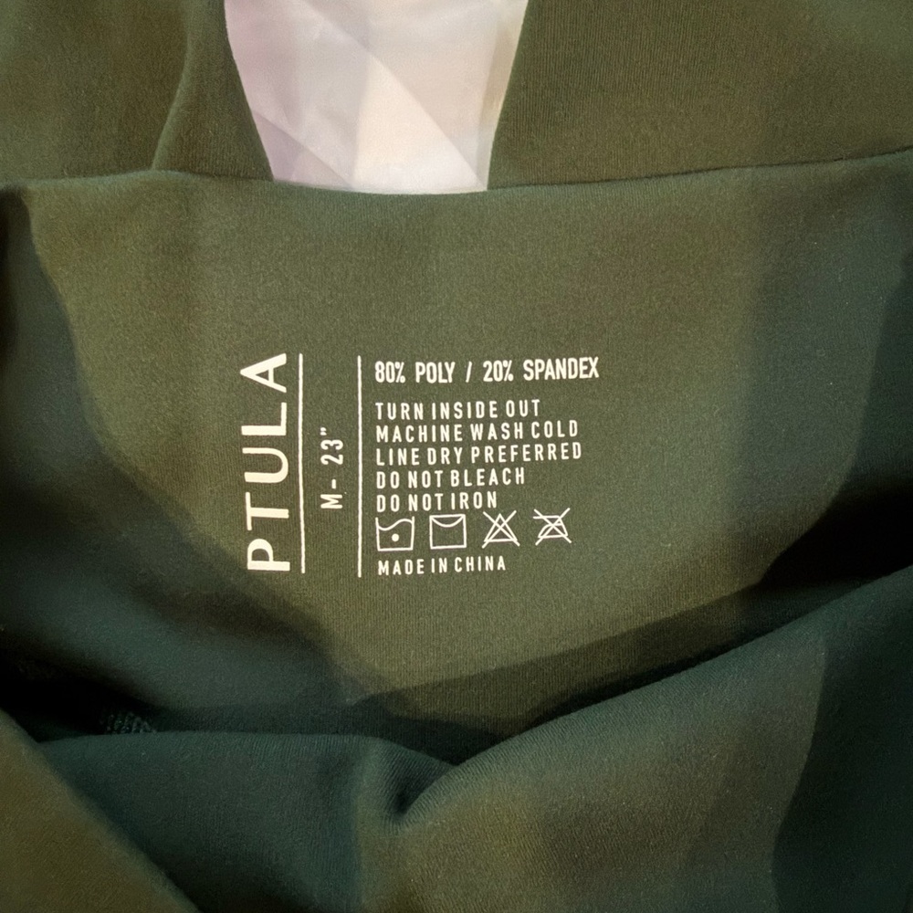P'tula Pureluxe Sculpt Legging 23” in Hunter Green - Picture 2 of 4